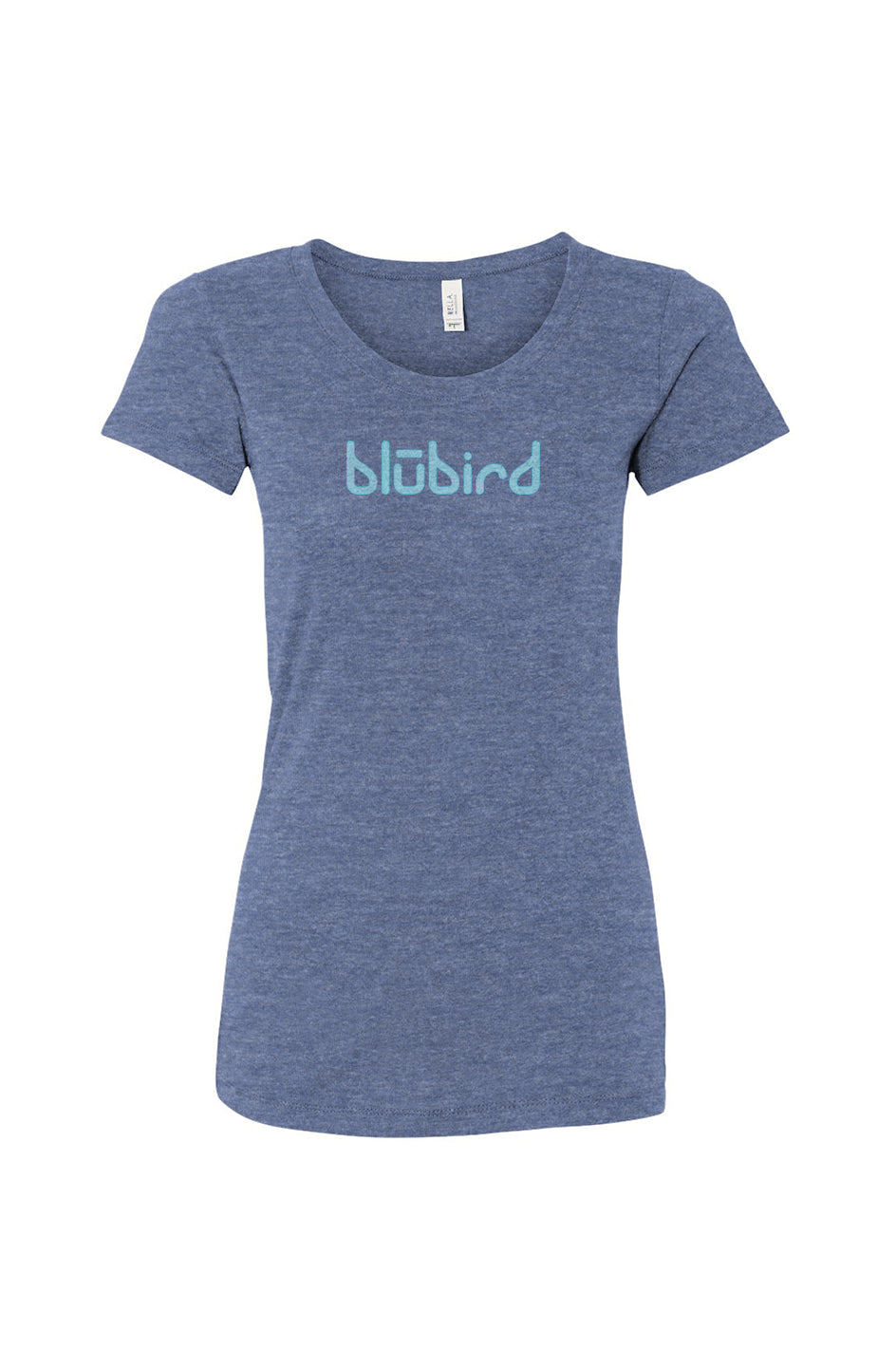 Short sleeve t-shirt - lady blue bird