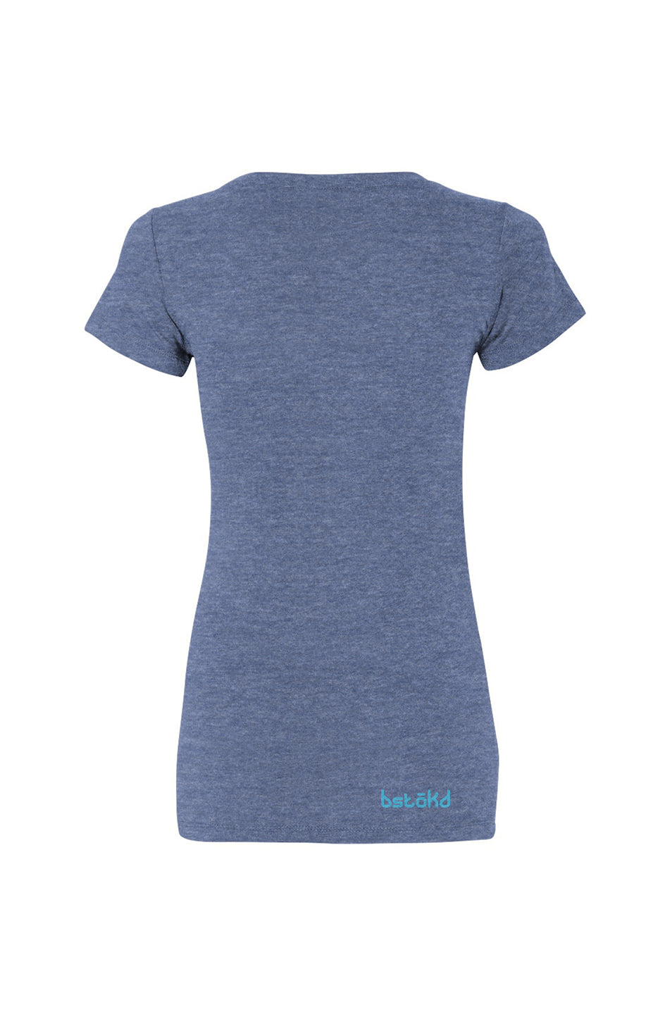 Short sleeve t-shirt - lady blue bird